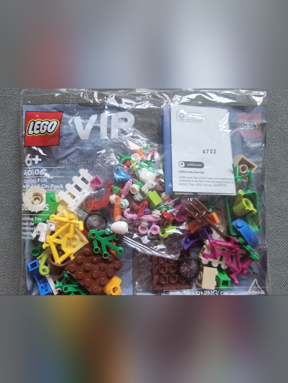 Lego VIP Spring Fun Add-On Pack with Multicolor Accessories